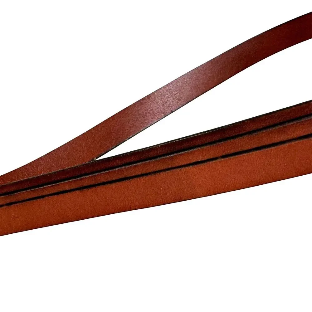 Fossil Belt Genuine Leather Size Large Brown BT3830231 Black Pinstripe Career